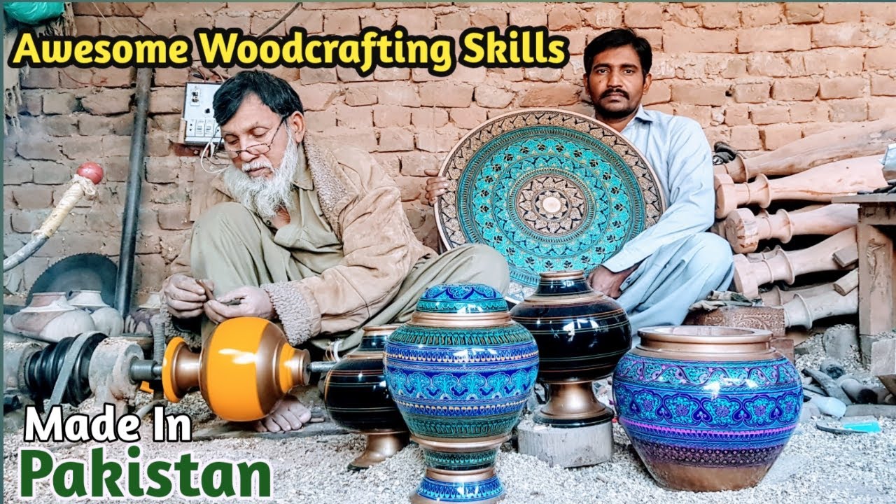Amazing woodworking Skills techniques | handicraft made in Pakistan | Sillanwali | Desi Jatt UK