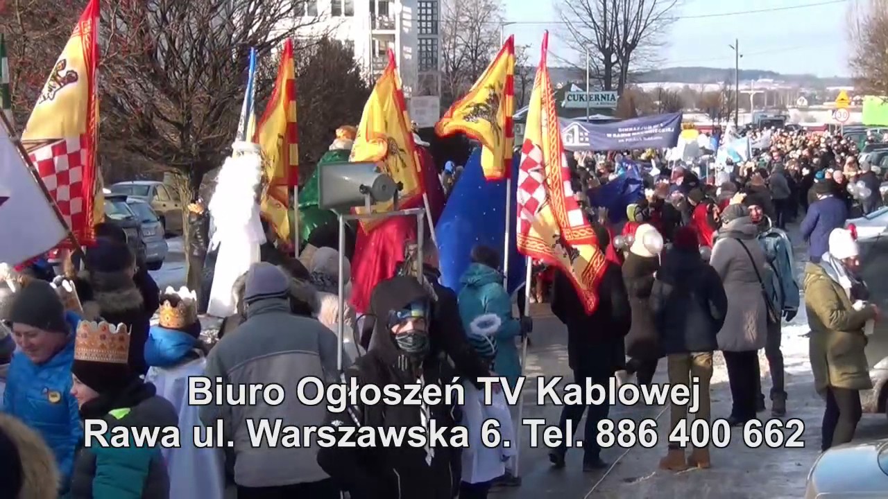 Orszak Trzech Króli 2017 w Rawie Mazowieckiej / KochamRawe.pl