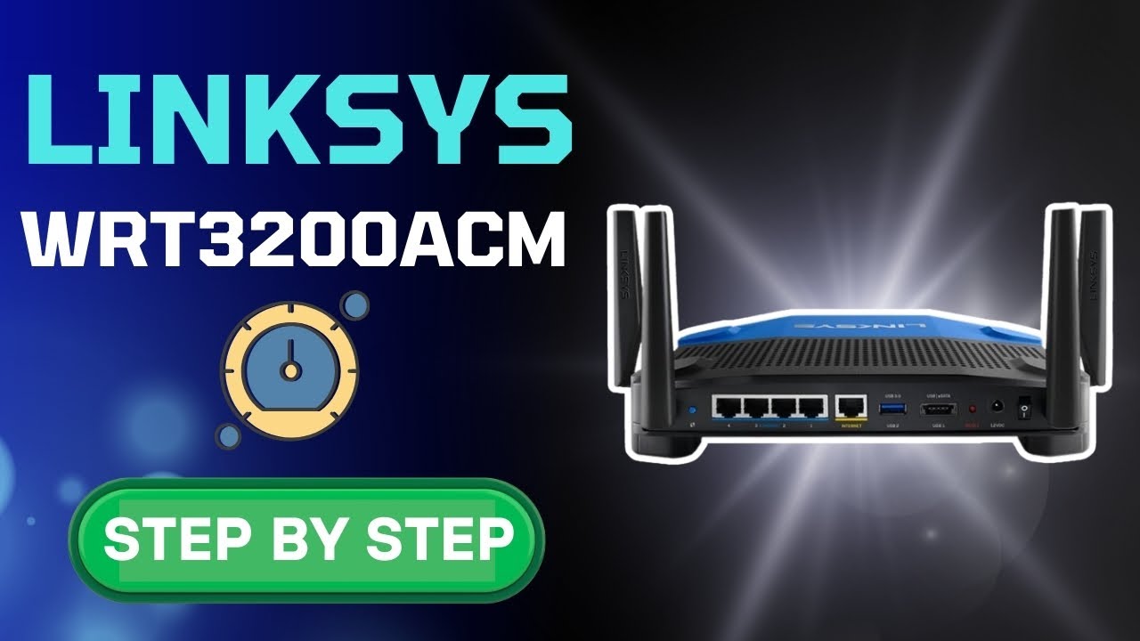 Linksys WRT3200ACM Router Setup Fast & Easy!