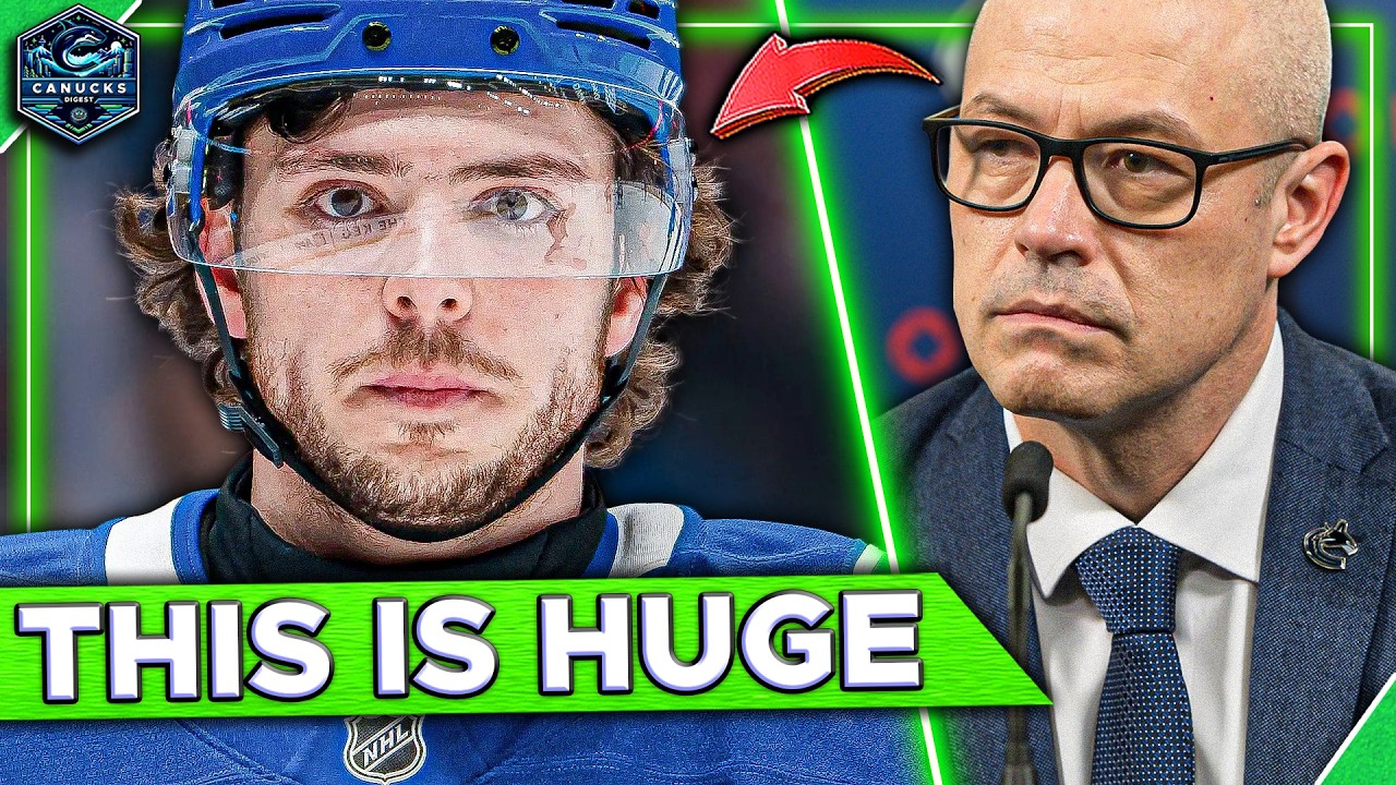 Canucks make a Sneaky Good move... This is Perfect