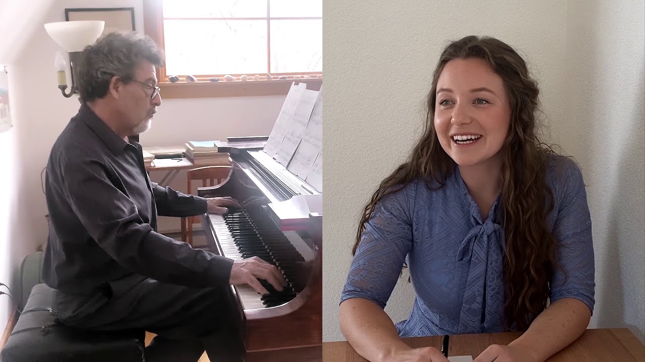 Madison Leonard sings the Letter Aria from Emmeline with the composer, Tobias Picker, at the piano