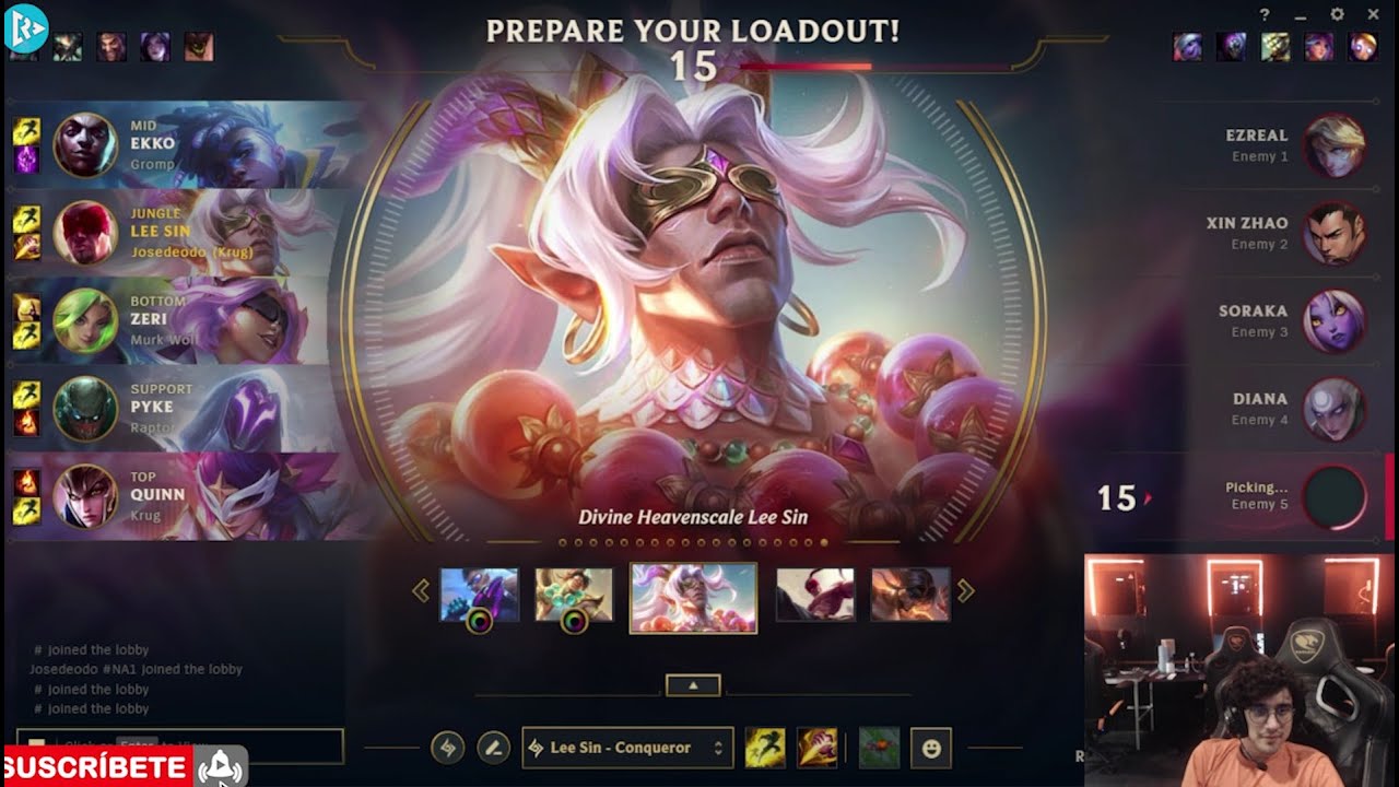 Josedeodo Juega Lee Sin Server 
