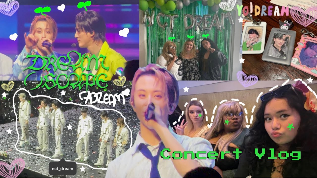 nct dream concert vlog ♡ the dream show 3 in chicago