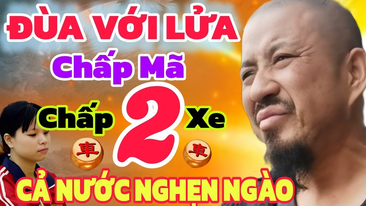 3 NƯỚC BỎ MÃ | BỎ LUÔN 2 XE NGÔ LAN HƯƠNG CHƠI VÁN CỜ NGHẸN NGÀO CẢ NƯỚC
