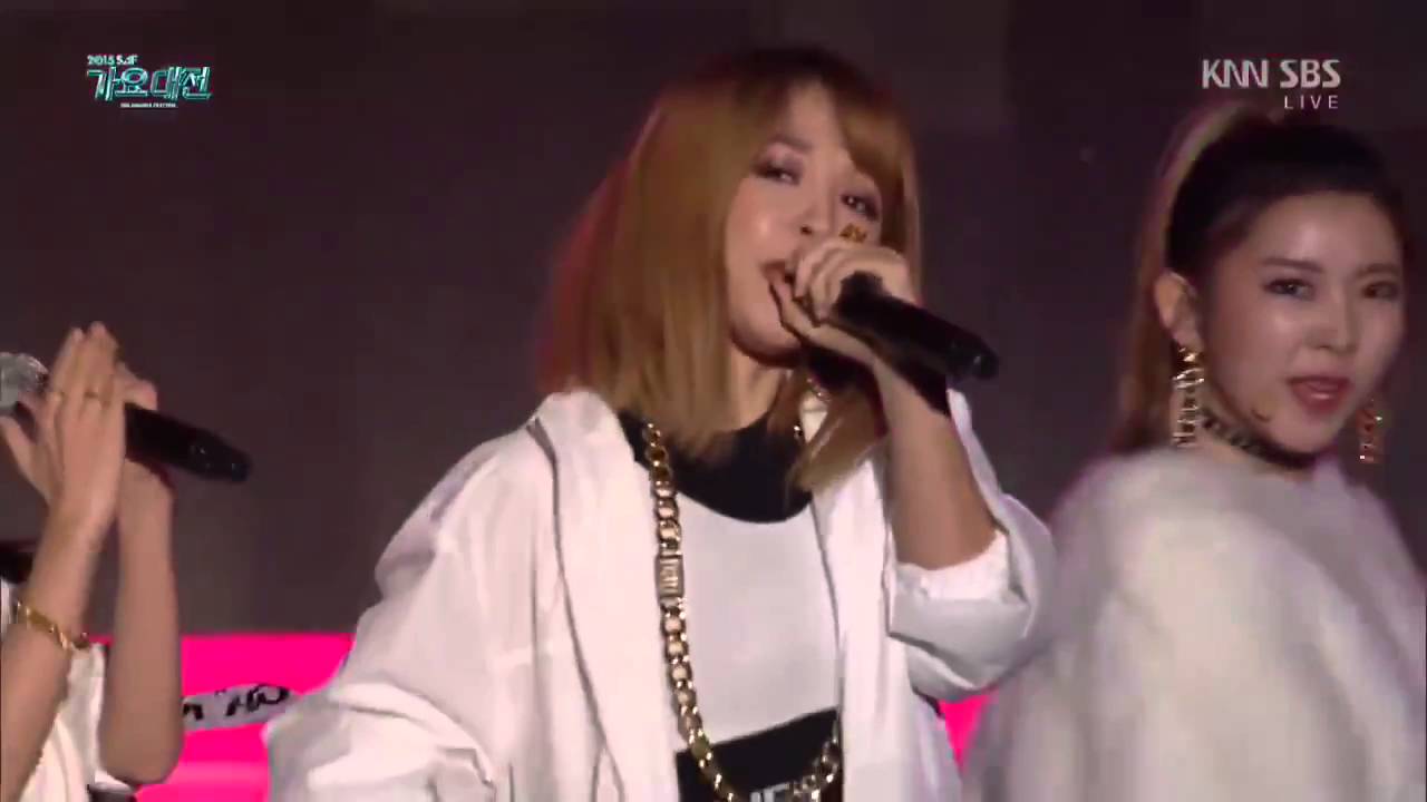 [Full HD] 151227 4MINUTE - Crazy @ SBS Gayo Daejun 2015