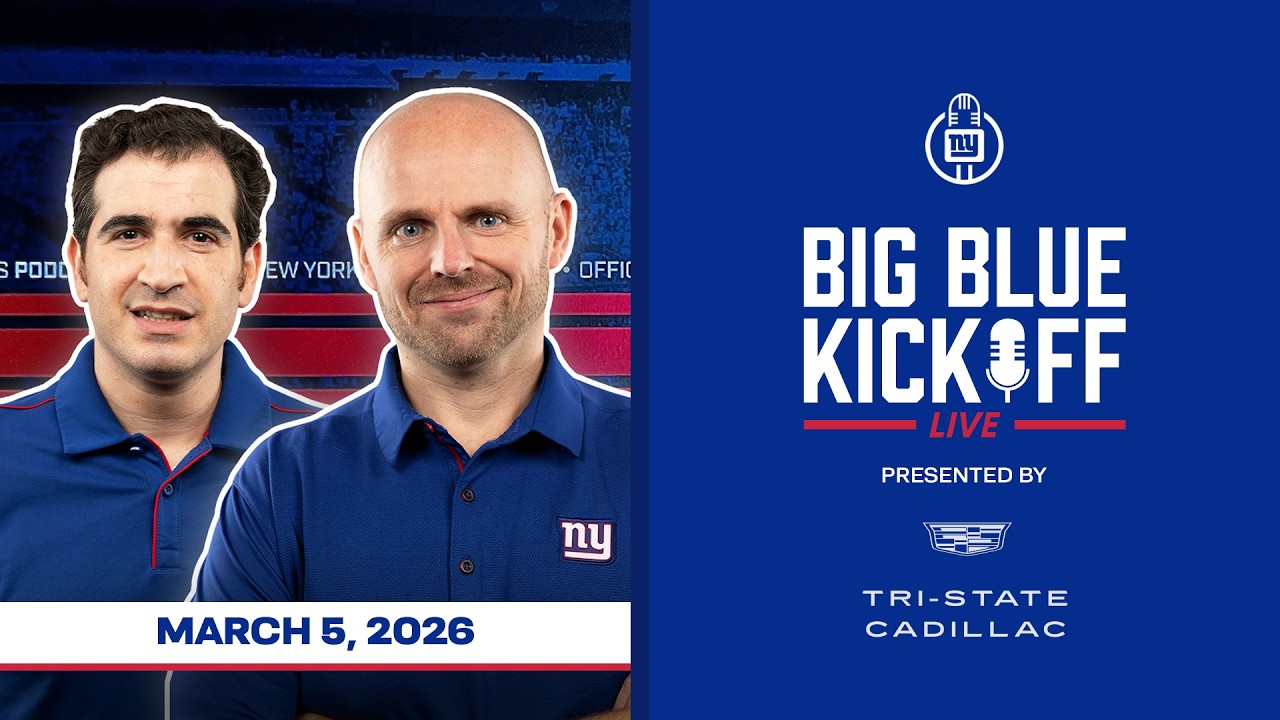 March 4, 2026 | Big Blue Kickoff Live | New York Giants