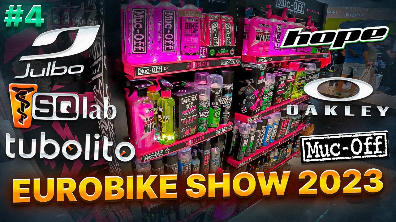 САМАЯ ЛЕГКАЯ КАМЕРА В МИРЕ! | СТЕНДЫ MUCOFF , SQLAB , HOPE , JULBO , HOPE | EUROBIKESHOW 2023