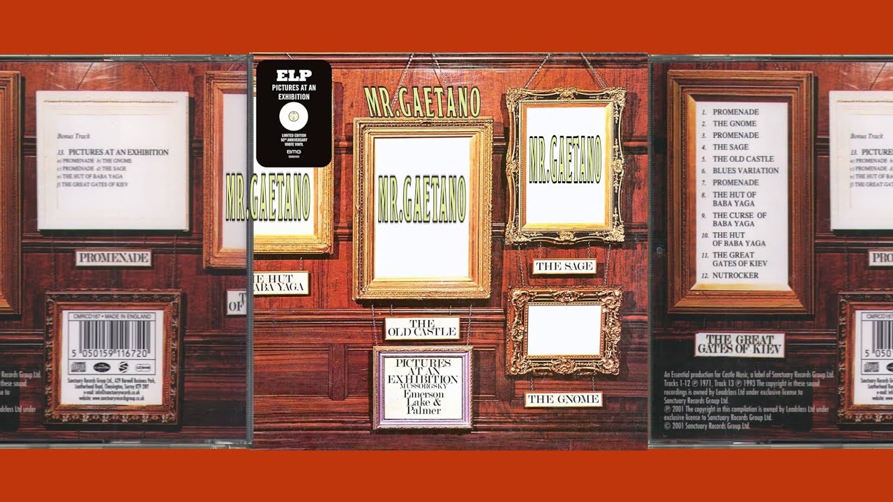 Emerson, Lake & Palmer - Pictures at an Exhibition (FULL ALBUM Vinyl Rip 1971)