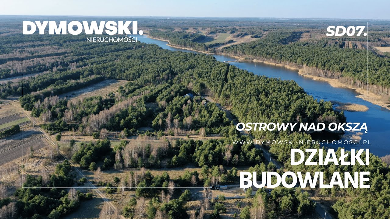 Działki budowlane przy zalewie w Ostrowach (SD07.)