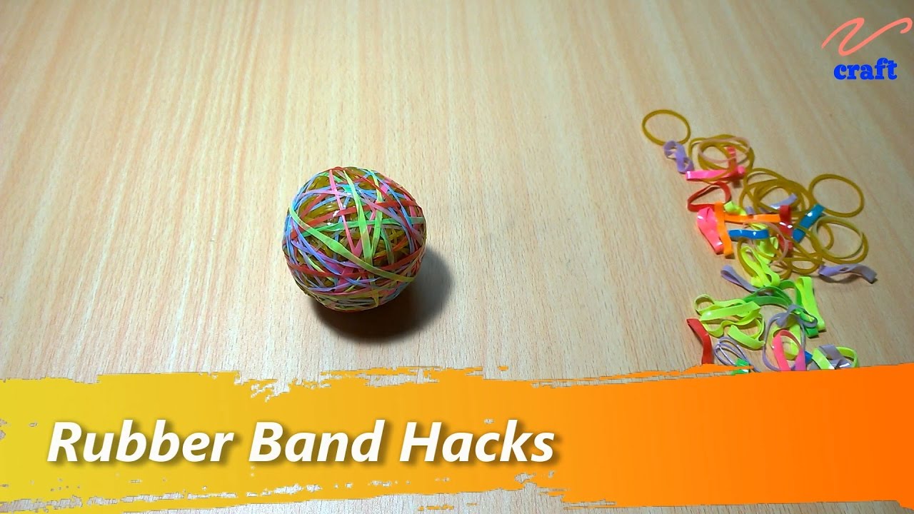 16 Rubber Band Life Hacks in daily using