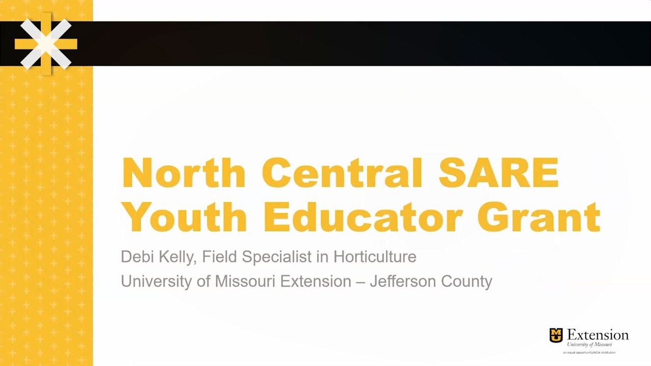 North Central SARE Youth Educator Grant