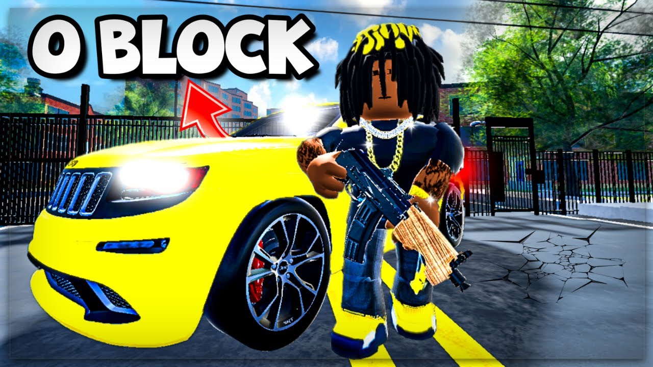 I brought a SWITCH to OBLOCK in THIS CHICAGO CHIRAQ ROBLOX HOOD RP GAME