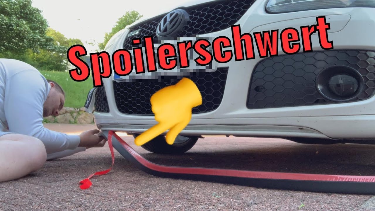GOLF 5 GTI | EZ-LIPPE MONTIEREN | SPOILERSCHWERT