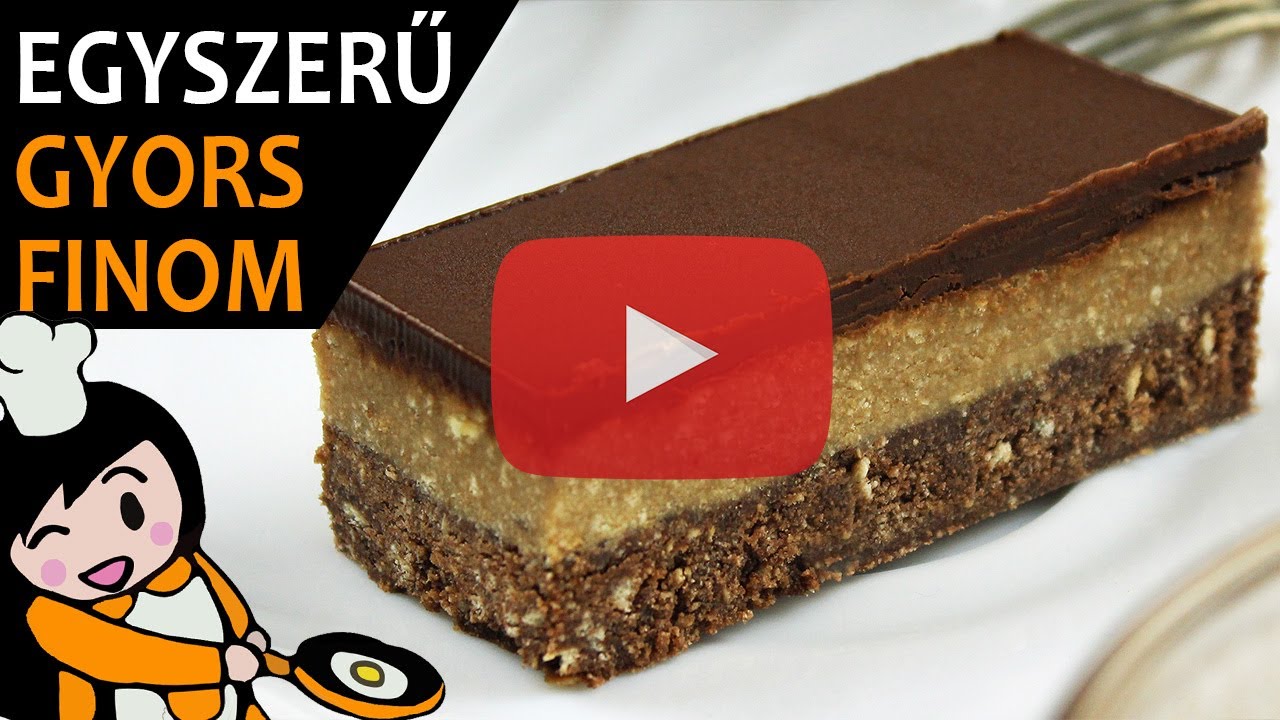 Cappuccino szelet - Recept Videók