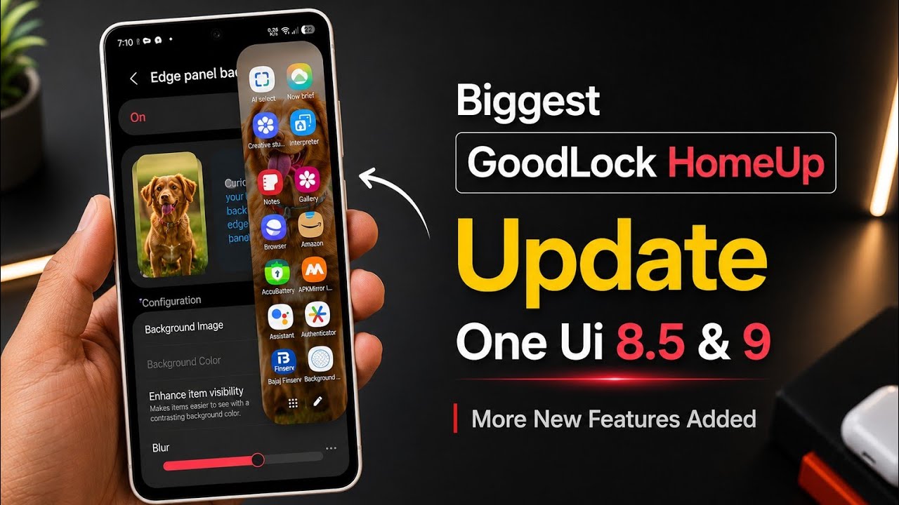 Наконец-то! Good Lock Home Up получил КРУПНЕЙШЕЕ ОБНОВЛЕНИЕ | One UI 8.5 и 9
