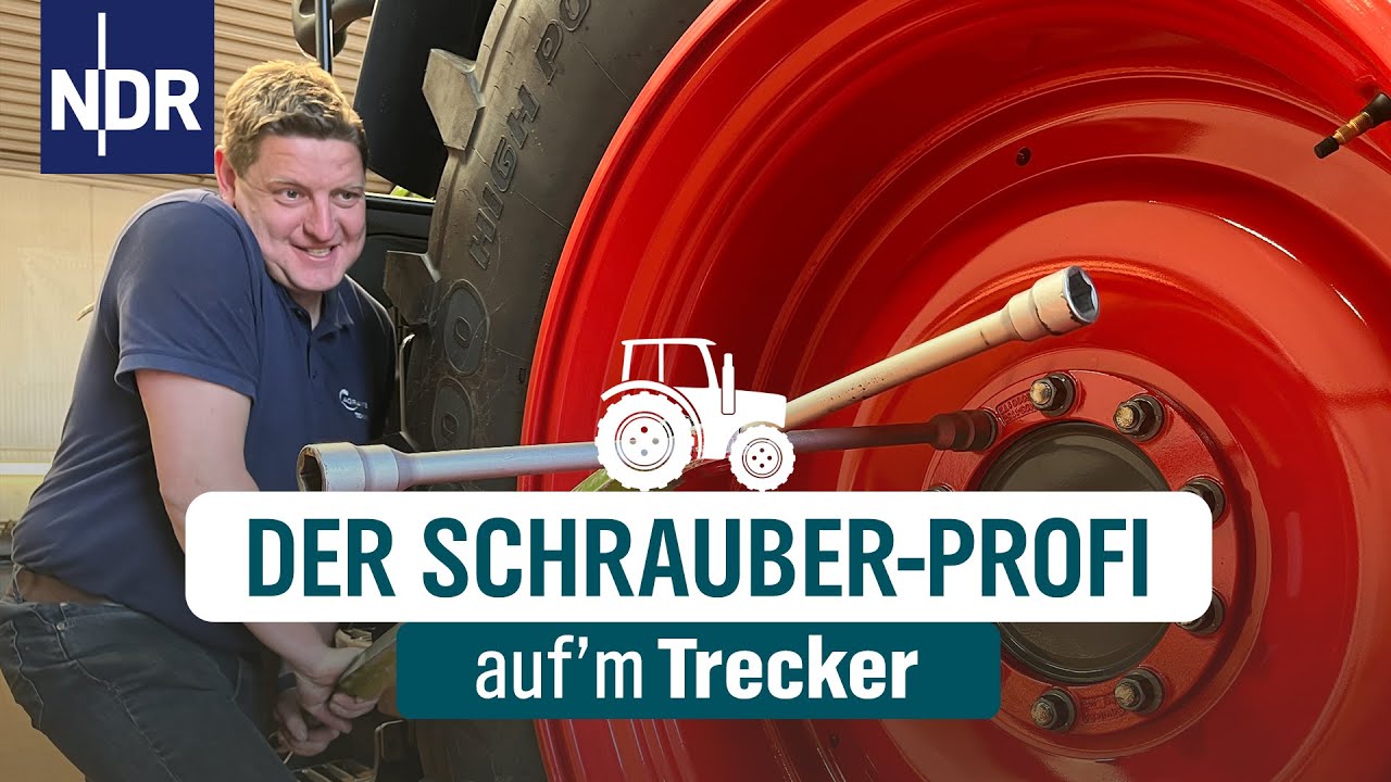 Mal eben 4 Räder beim Trecker wechseln? Ein Fall für Ansgar Wehling | Auf'm Trecker Folge 8 | NDR