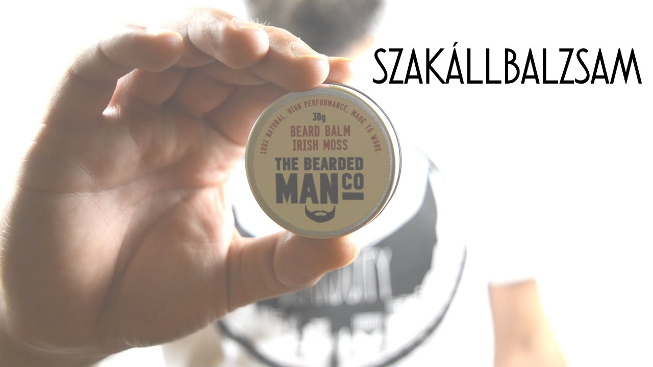 A szakállbalzsam használata