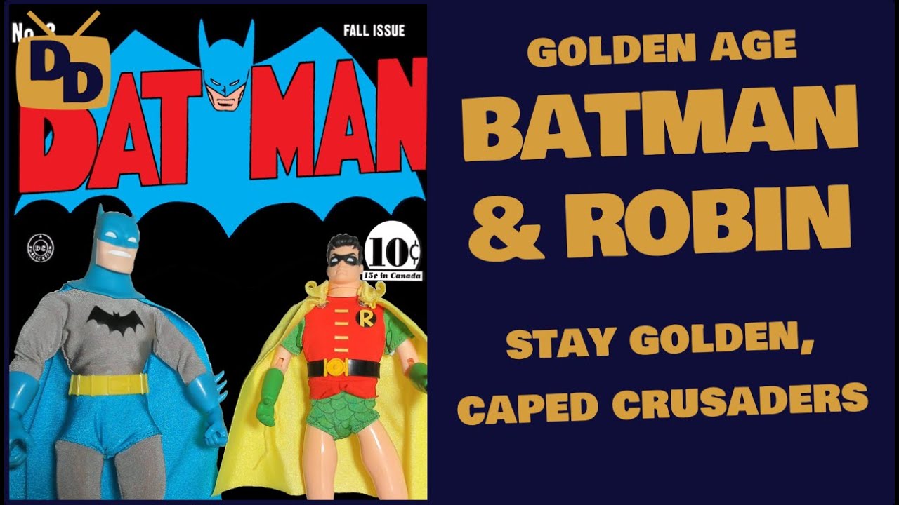 Golden Age Batman & Robin Toy Review | 2000