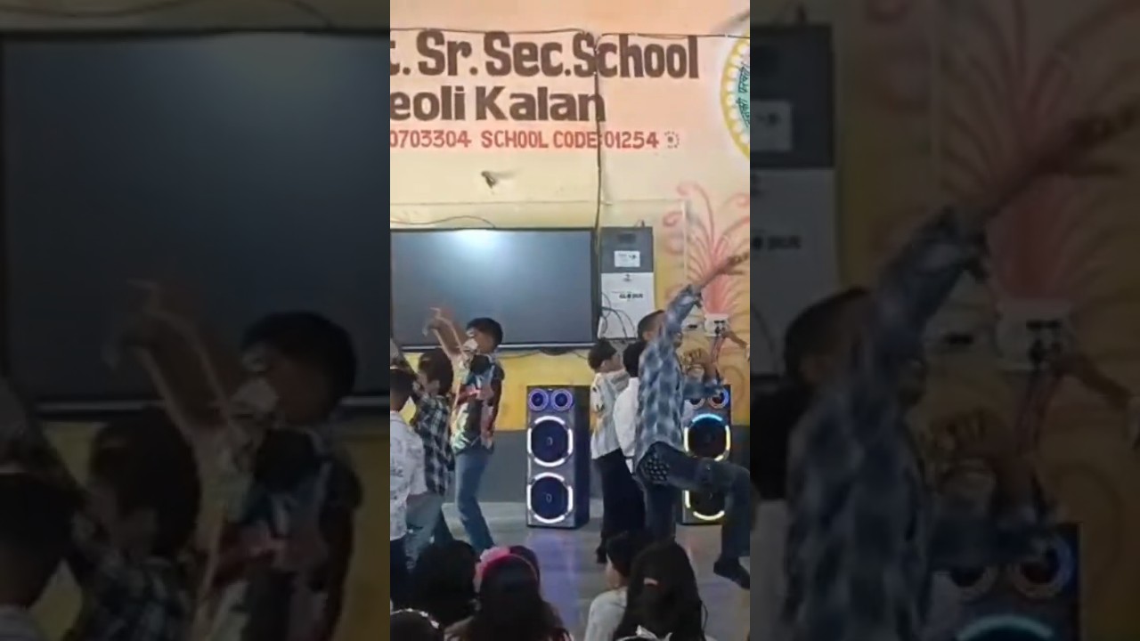 मित्रा दी छतरी तो उड़ गई #विदाई समारोह ग्रुपडांस