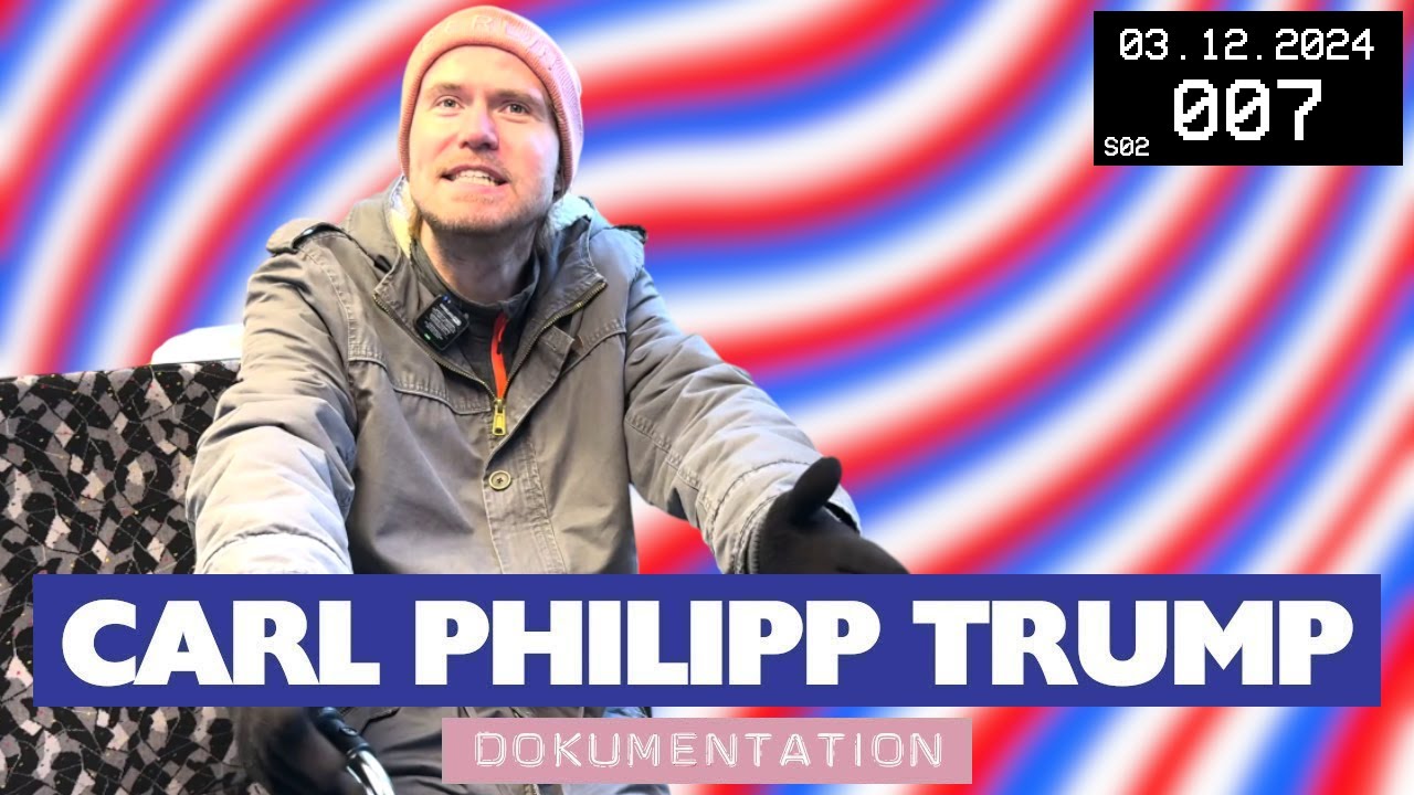 03.12.2024 Berlin S02E07 McDonald’s-Walk mit Carl Philipp Trump