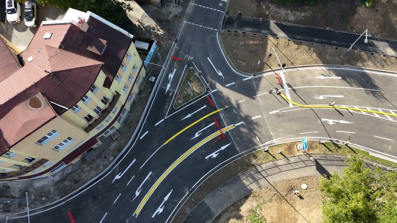 Uzol Žilina - podjazd ulica Kysucká - 19.9. 2025