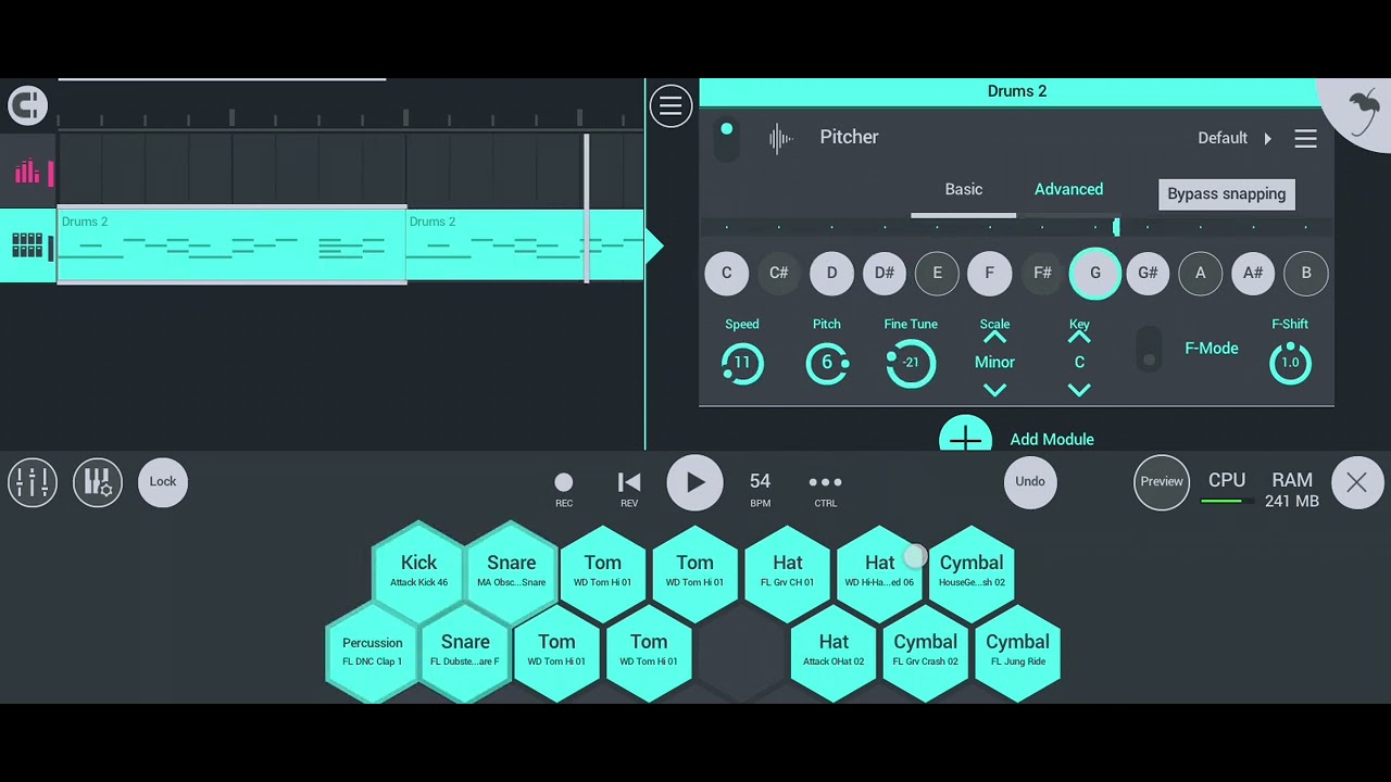 Making same drums