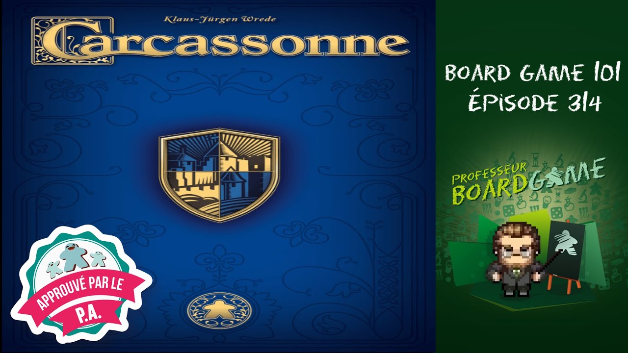 Board Game 101 (EP314) Carcassonne: Édition 20e Anniversaire - Règles et critique