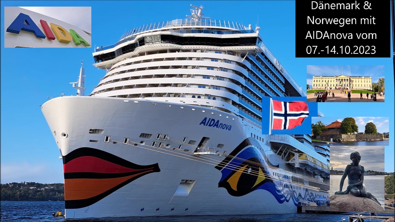 Dänemark & Norwegen Kreuzfahrt AIDAnova vom 7.-14.10.2023 ab Kiel #cruise #travel #aidacruises