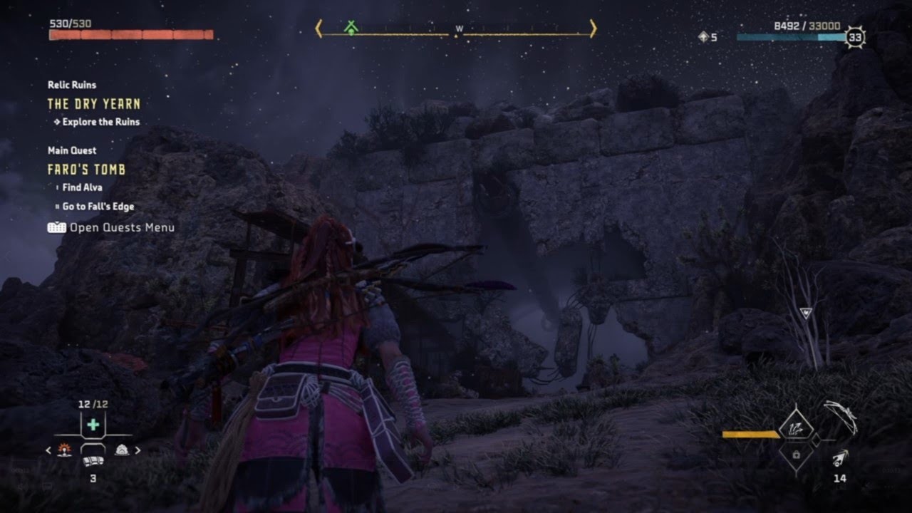 Horizon Forbidden West - Very Hard - Relic Ruin The Dry Yearn [PS4]