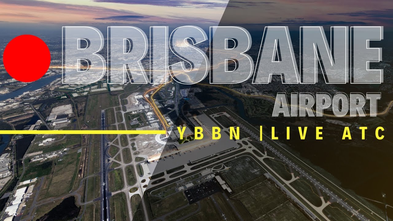 Live ATC at Brisbane Airport (YBBN) | Real-Time Air Traffic Updates