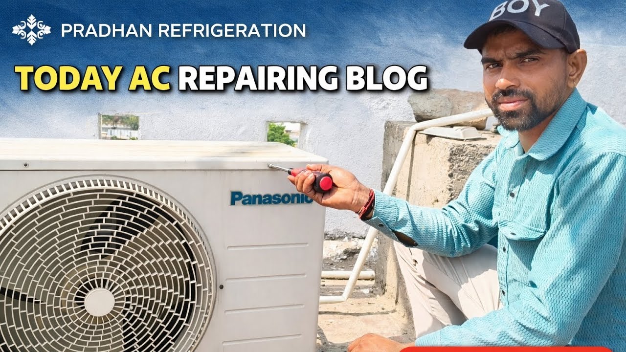 Today ac Repair volgs|| Pradhan refrigeration #actechnician 