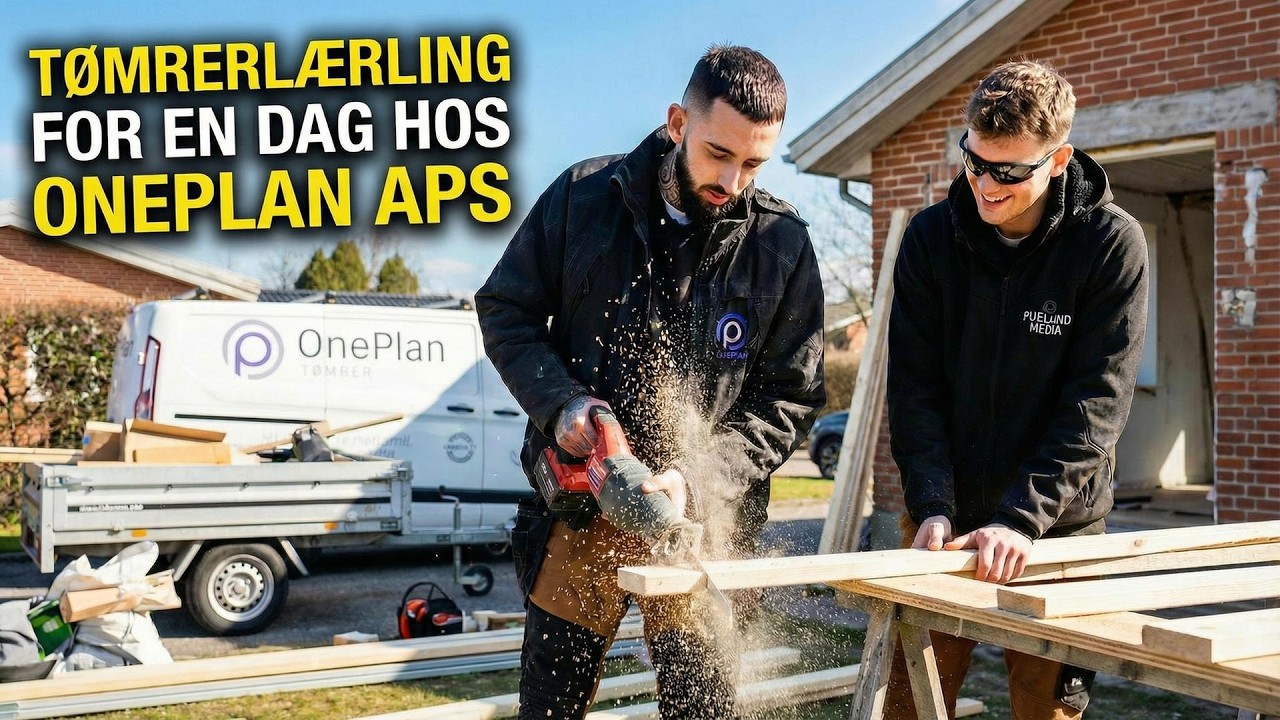 CONTENT CREATOR BLIVER TØMRERLÆRLING HOS ONEPLAN