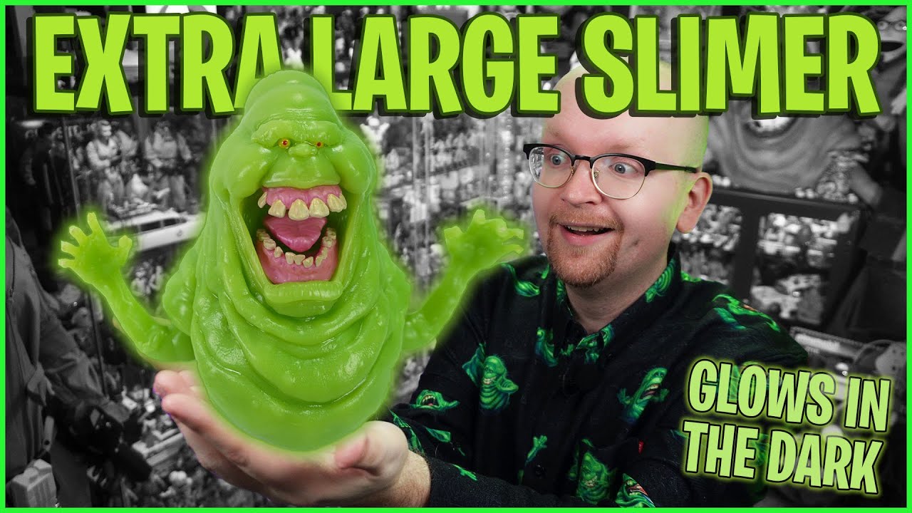 The BEST Slimer toy just got BIGGER + GHOSTBUSTERS GIVEAWAY!