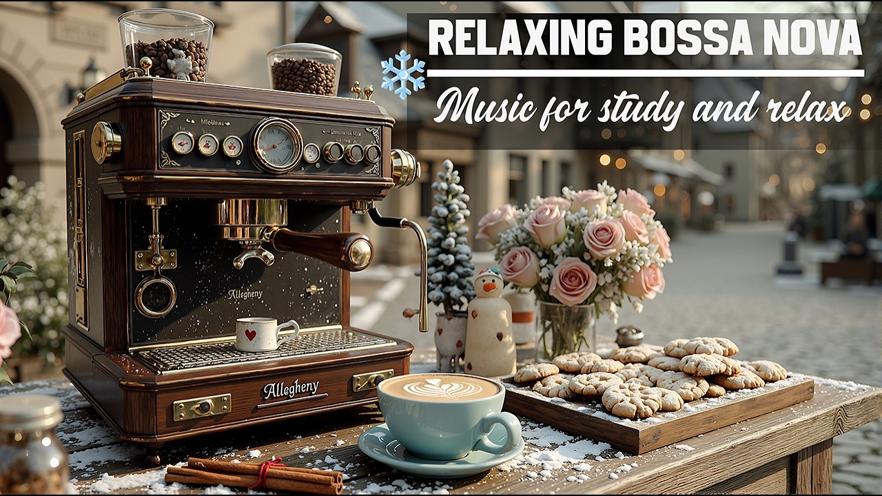 Cozy February Coffee Jazz ☕ Soft Bossa Nova for Study & Work