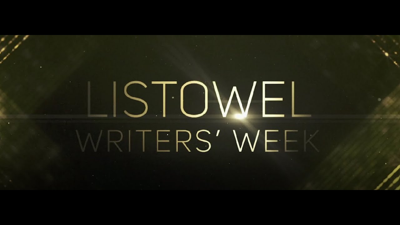 Catherine Moylan, Chairperson of Listowel Writers' Week, announces Competition Award Recipients