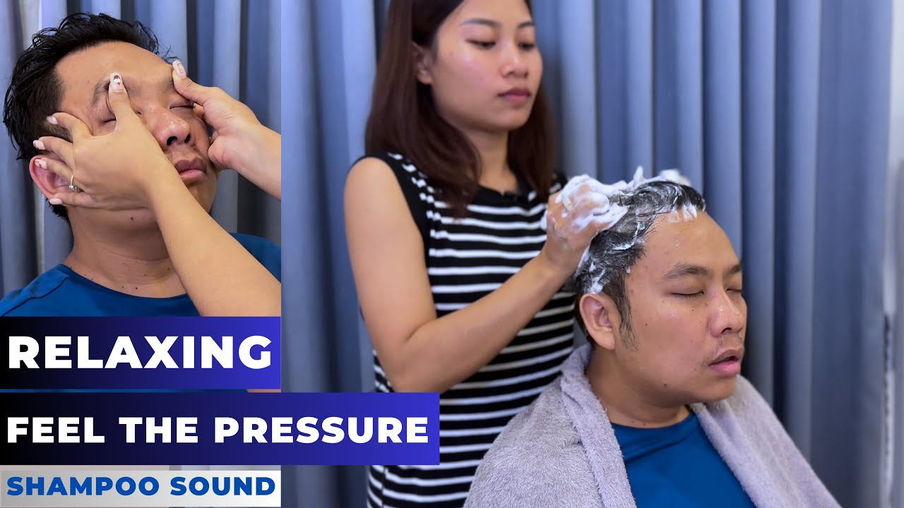 Most Satisfying Head and Shampoo Massage Ever!