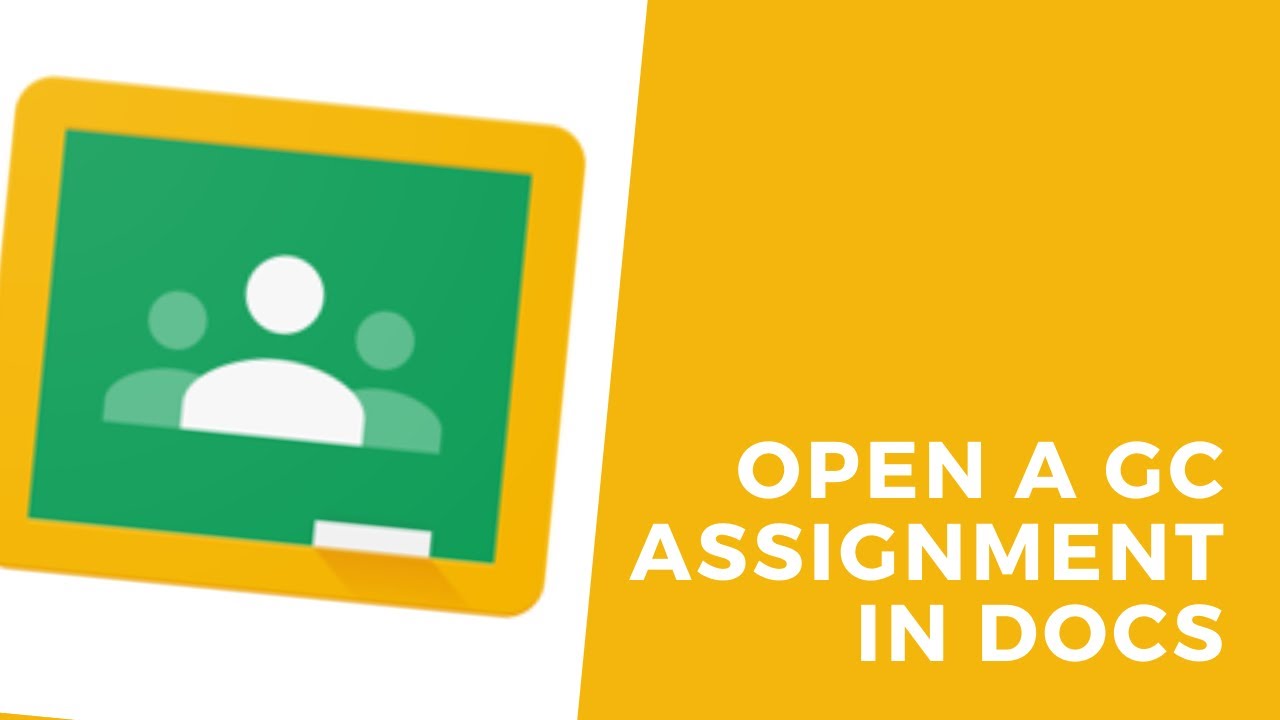 Opening an Assignment in Google Classroom in an iPad