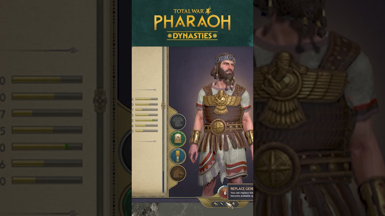 Избегайте потери генералов высокого уровня | Советы по игре Total War Pharaoh Dynasties #totalwar...