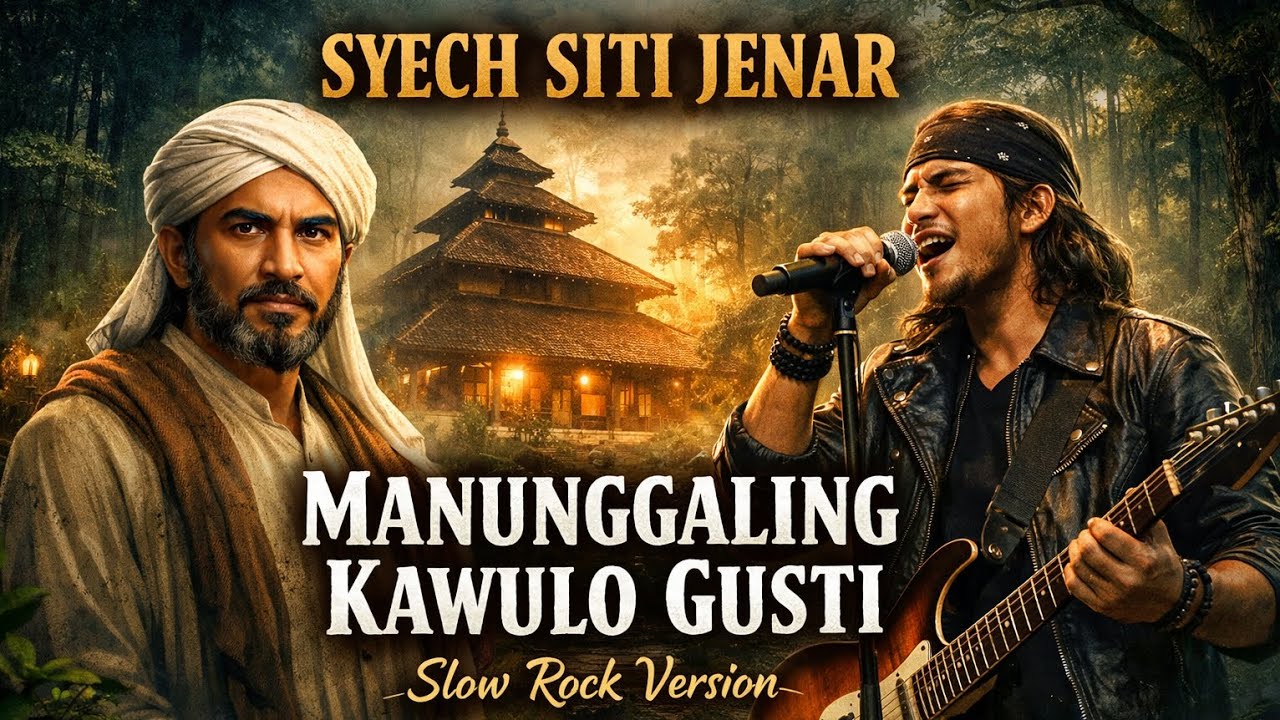🎸 SLOW ROCK VERSION Syech Siti Jenar Manunggaling Kawulo Gusti 