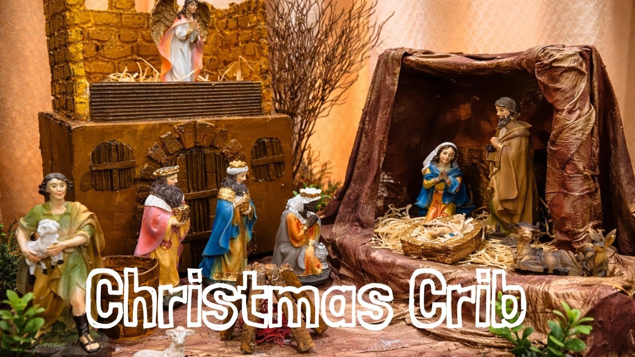 How I Created a Christmas Nativity Crib at Home | Christmas 2025
