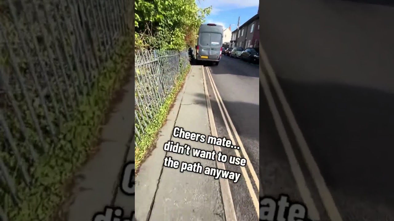 Prime parking spot that mate! #badparking #parkingfail #ukhumor #funny #relateable #fyp