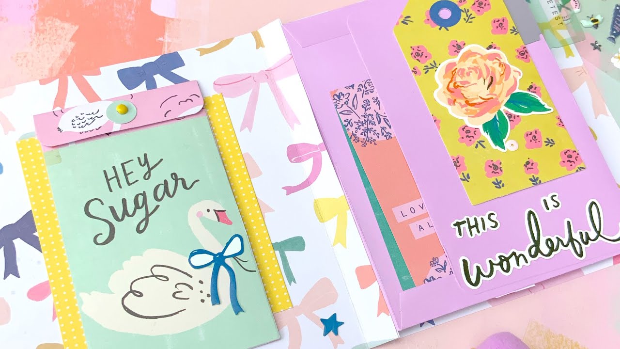Easy Flip book Tutorial for Flat-mail with Envelope Pocket!