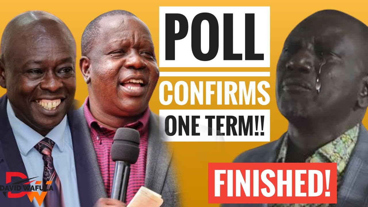 NEW POLL SHOWS RUTO WILL LOSE BADLY TO GACHAGUA AND MATIANGI!
