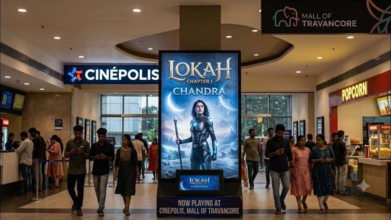 LOKAH CHAPTER 1: CHANDRA | CINEPOLIS | MALL OF TRAVANCORE  | SCREEN 1 VIP