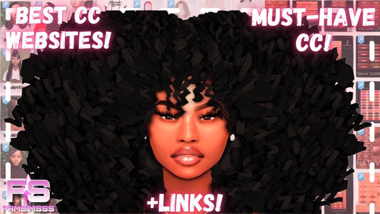 The BEST CC Websites + MUST-HAVE CC & LINKS! | How To Make Better Sims | Sims 4 CAS