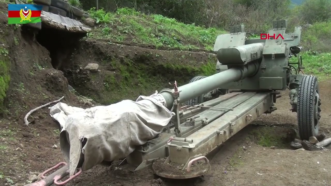 Azerbaycan ordusu, Ermeni güçlerinin terk ettiği silah ve mühimmatı ele geçirdi