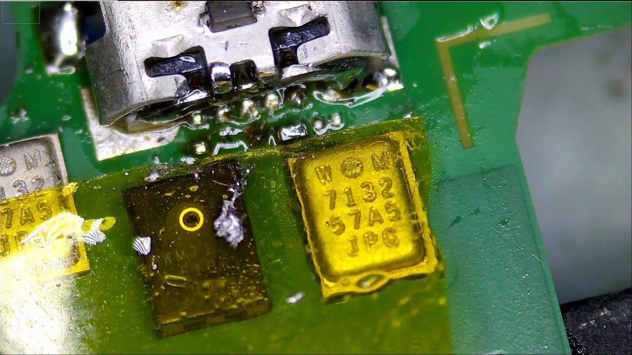 Nexus 6 Charging port replacement using Hot Tweezers