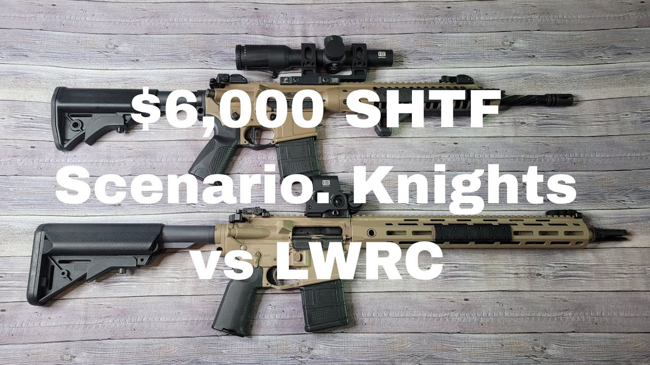 Knights Armament SR-15 vs LWRC IC A5.  Which One You Grabbin?