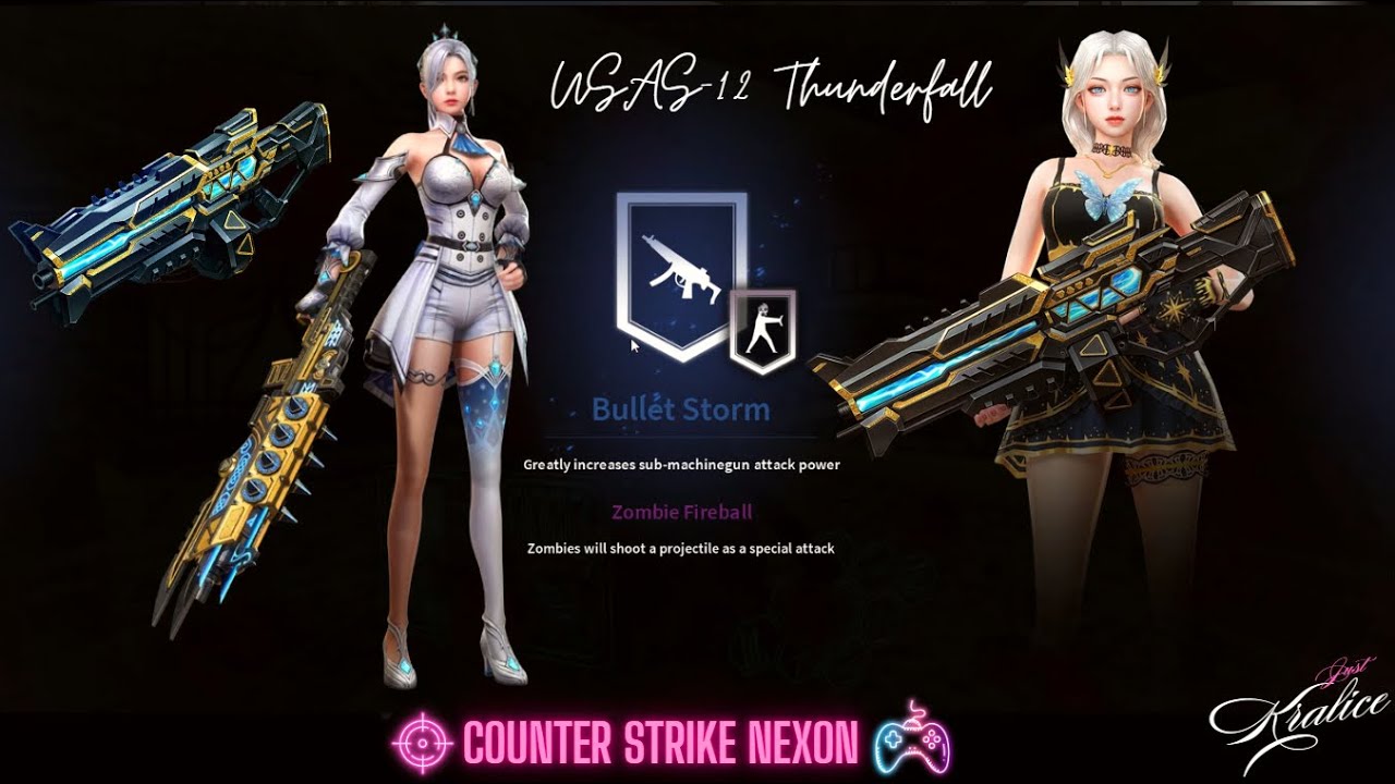 Counter Strike Nexon | USAS-12 Thunderfall & Random Rules