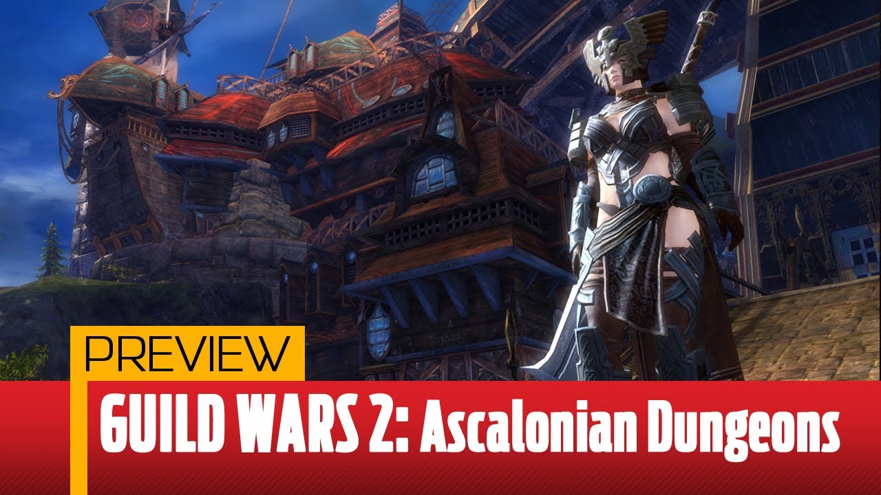 ‪Guild Wars 2 Dungeon Preview - Ascalonian Catacombs Gameplay‬